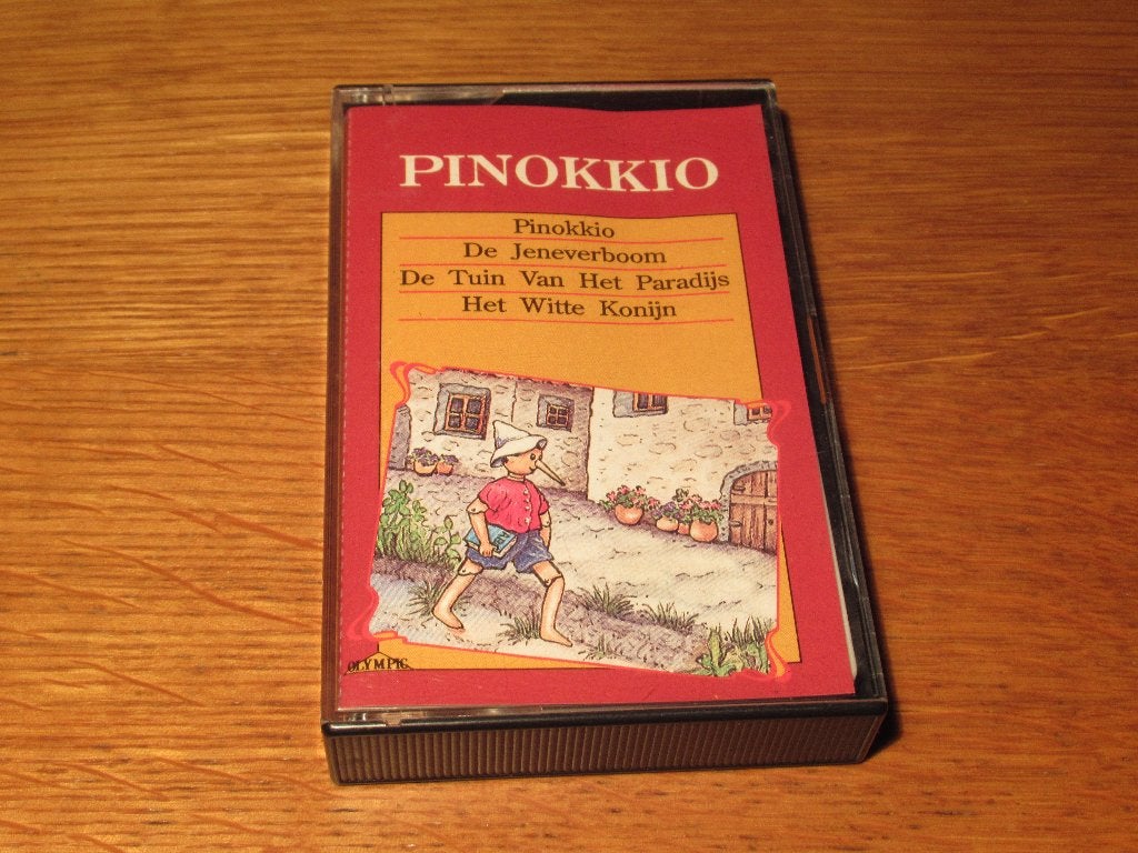 Pinokkio cassettebandje, uitgave 1991, Verzenden, Kinderen en Jeugd, 1 bandje, Zo goed als nieuw
