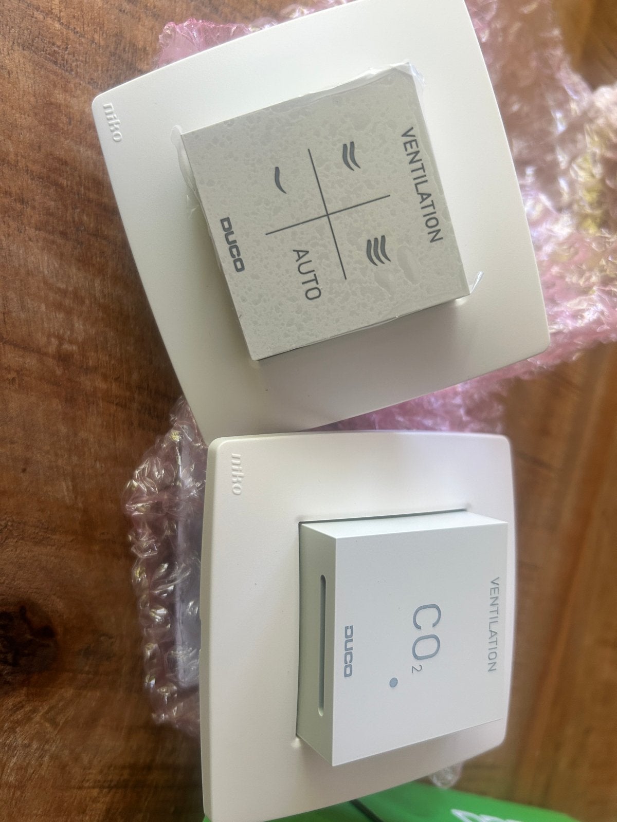 Duco Ventilatie Set: Ruimtebediening, CO2 & Buitentemperatuu, Ophalen of Verzenden, Nieuw, Ventilator