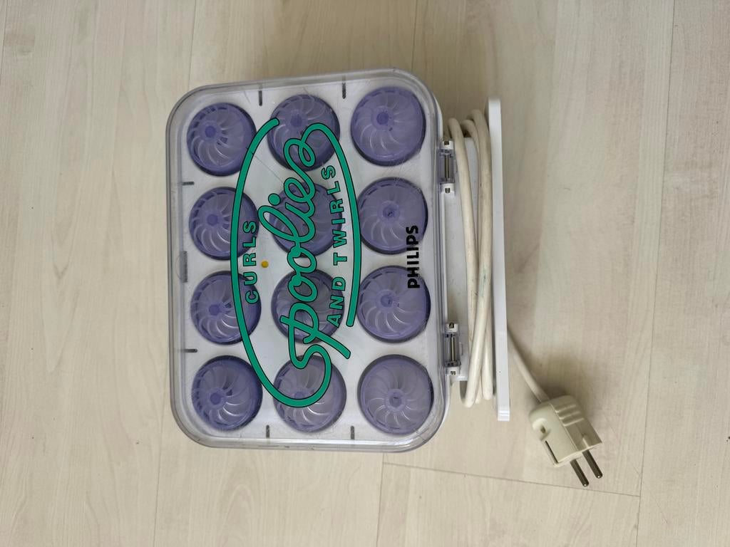 Philips Spoolie Krulset - Vintage Krulspelden, Sieraden, Tassen en Uiterlijk, Uiterlijk | Haarverzorging, Ophalen of Verzenden