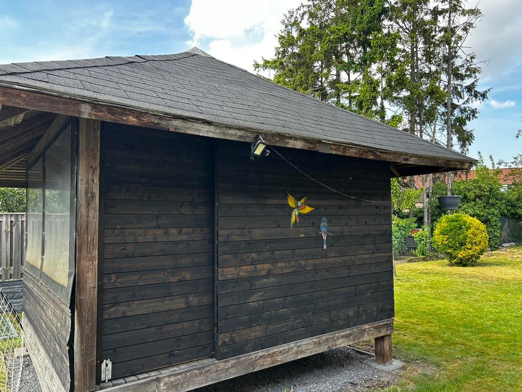 Prieel, Ophalen, Gebruikt, Hout, 250 tot 500 cm