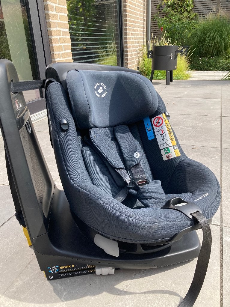 Maxi-Cosi AxissFix autostoel met 360 graden draaibaar, Ophalen, Verstelbare rugleuning, Gebruikt, 0 t/m 18 kg