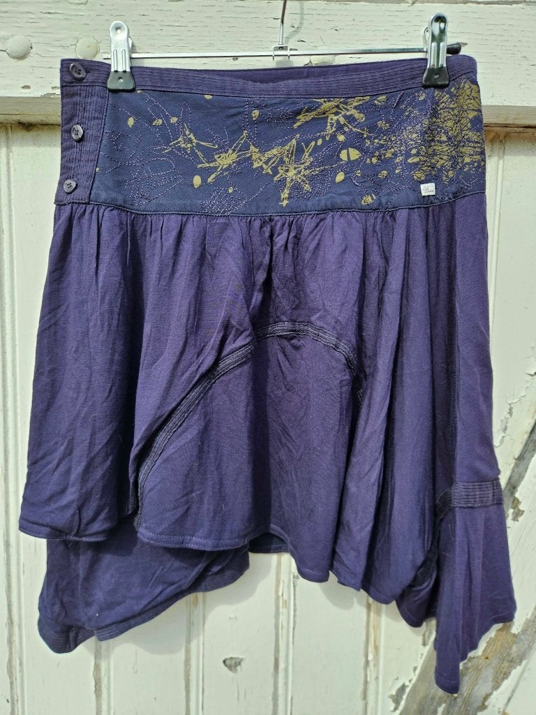 Asymmetrische rok van Diesel (36), Blauw, Ophalen of Verzenden, Zo goed als nieuw, Diesel
