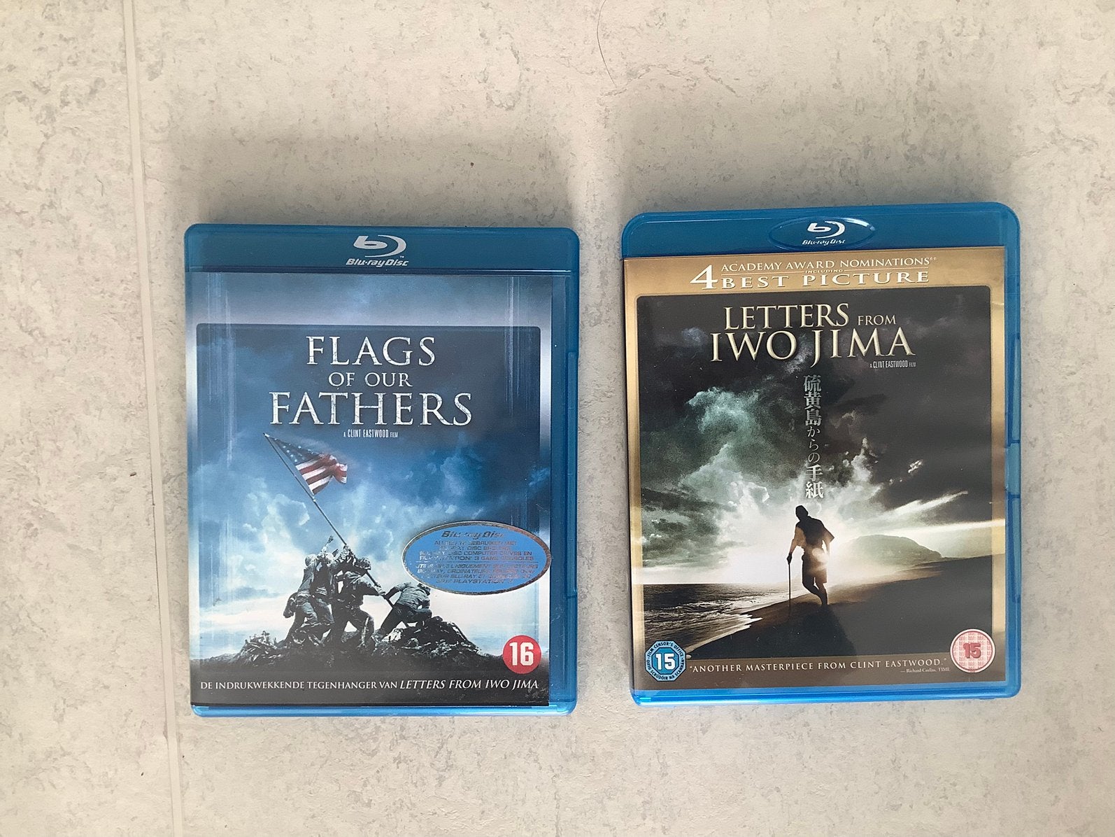 2 Blu-rays – Flags of Our Fathers & Letters from Iwo Jima, Ophalen of Verzenden, Zo goed als nieuw