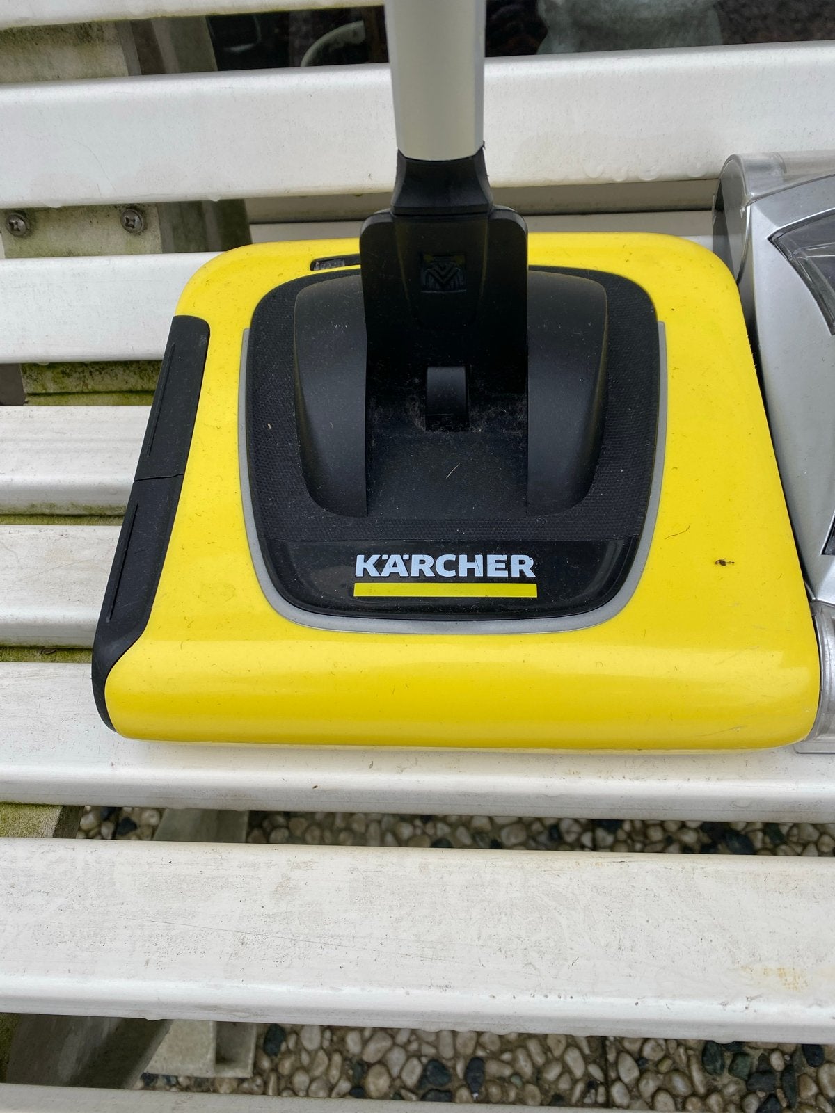 Kärcher en Dirt Devil veegmachines (2 stuks), Witgoed en Apparatuur, Stofzuigers, Gebruikt, Overige typen, Kärcher, Geschikt voor harde vloeren
