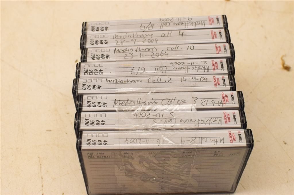 8 stuks Emtec cassettebandjes 46932, Ophalen of Verzenden, Gebruikt, Overige genres, 1 bandje