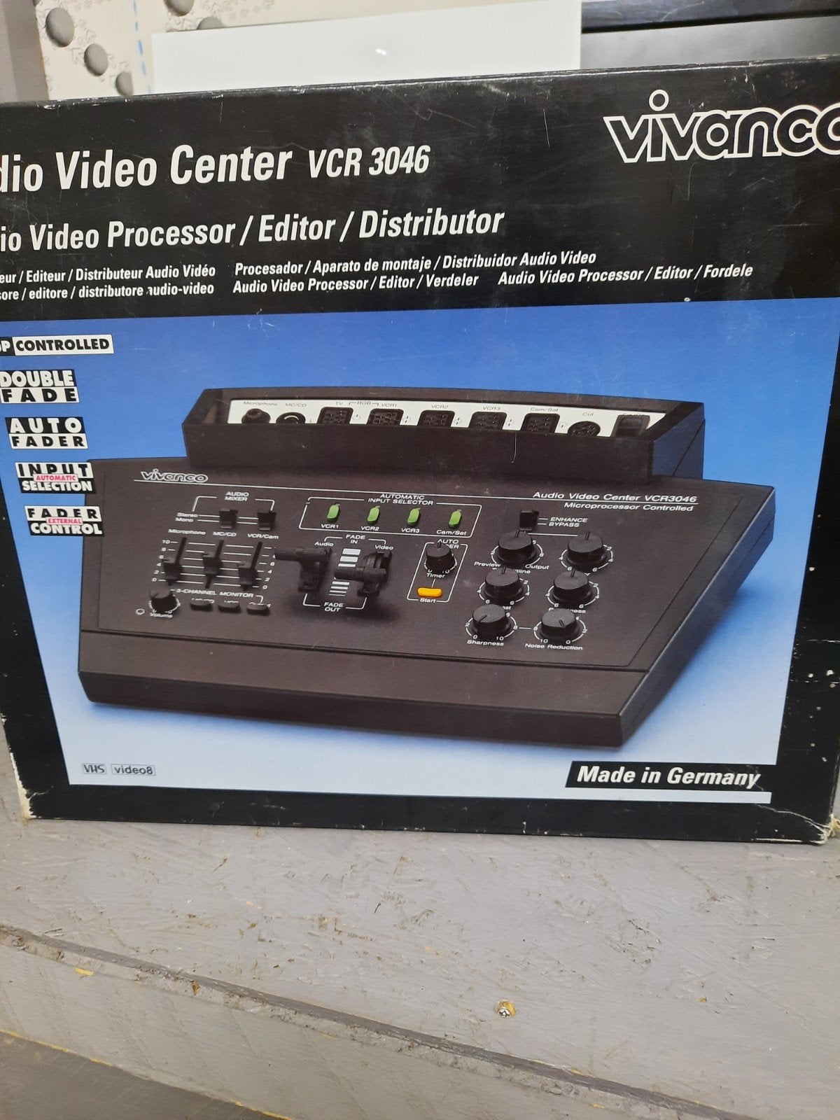 Vivanco Audio Video Center VCR 3046 - Getest, Gebruikt, Vivanco, Ophalen of Verzenden, Video
