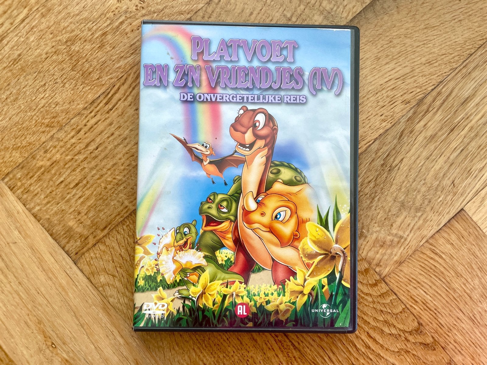 Platvoet en z’n Vriendjes IV - Onvergetelijke Reis DVD (NL), Zo goed als nieuw, Alle leeftijden, Amerikaans, Ophalen of Verzenden