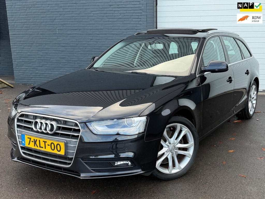 Audi A4 Avant 1.8 TFSI Business Edition NWKETTING/PANO/AUTO/, Euro 5, Gebruikt, Zwart, 4 cilinders