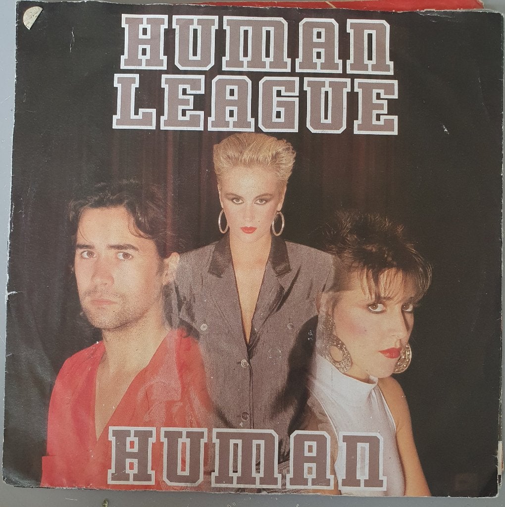 Human League - Human, Gebruikt, Verzenden, 7 inch, Fotohoes