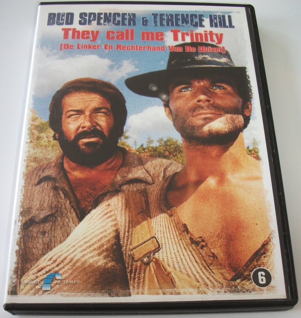 Dvd *** THEY CALL ME TRINITY *** Bud Spencer & Terence Hill, Vanaf 6 jaar, Ophalen of Verzenden, Zo goed als nieuw, Actiekomedie