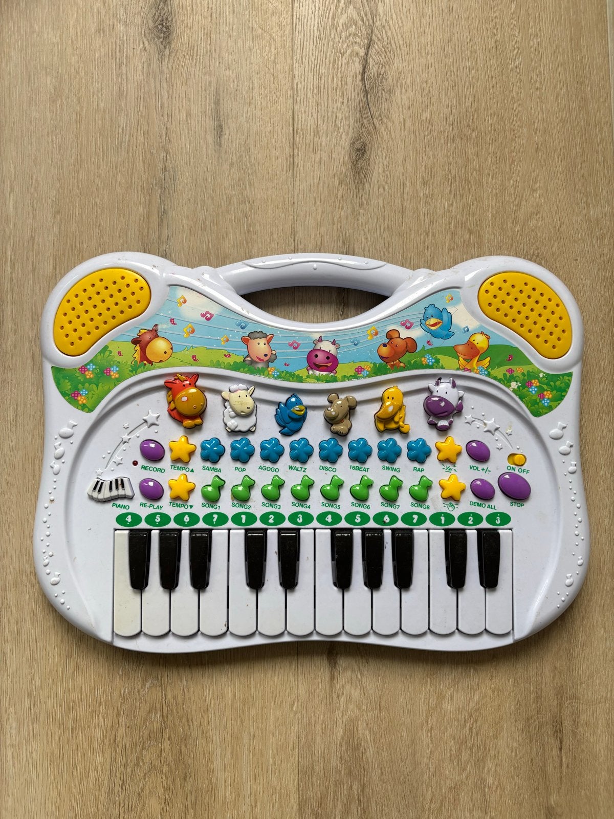 Speelgoed piano met dierengeluiden, Ophalen of Verzenden, Gebruikt, Overige typen, Met geluid