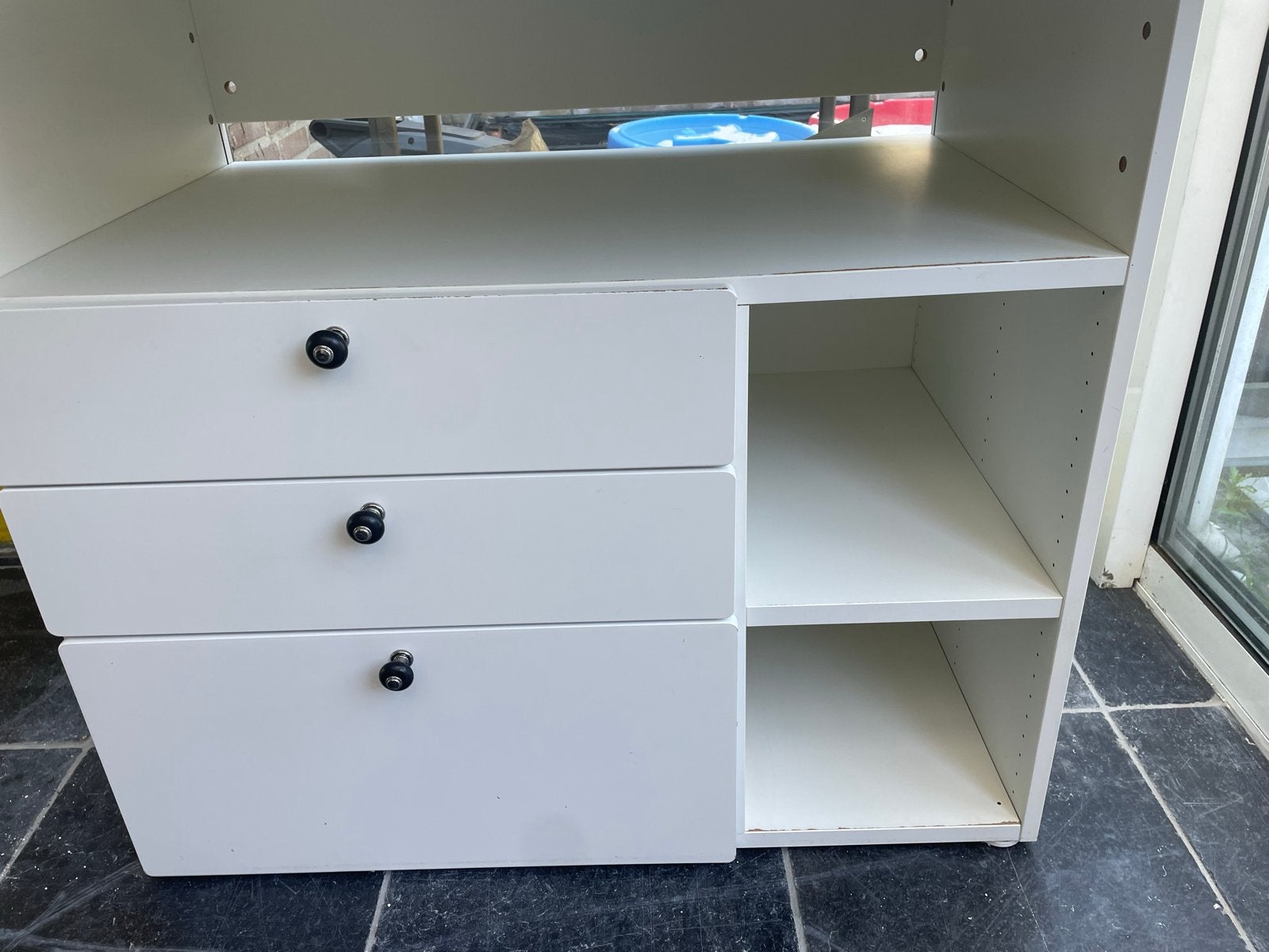 IKEA SMÅSTAD Commode/Verschoontafel met lades en planken, Kinderen en Baby's, Kinderkamer | Commodes en Kasten, Ophalen, Gebruikt