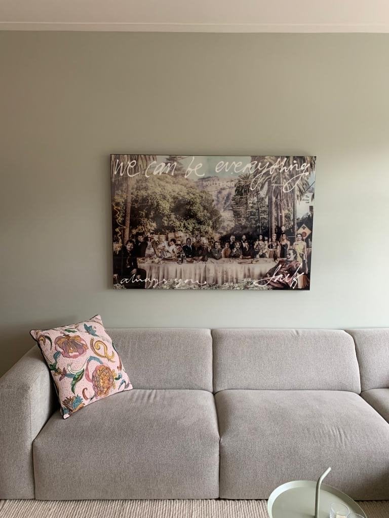 One of a kind Jack Liemberg kunstwerk  'We Can Be Everything, Huis en Inrichting, Ophalen, Oorspronkelijke maker, 125 cm of meer