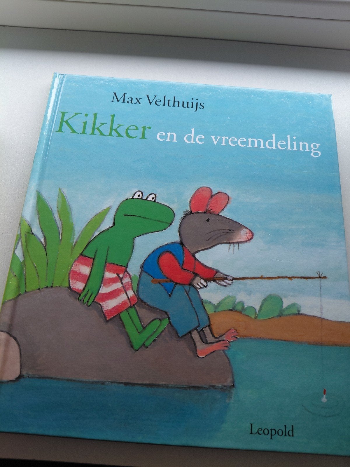 Kikker en de vreemdeling - Max Velthuijs (Hardcover), Boeken, Fictie algemeen, Max Velthuijs, Jongen of Meisje, Ophalen of Verzenden