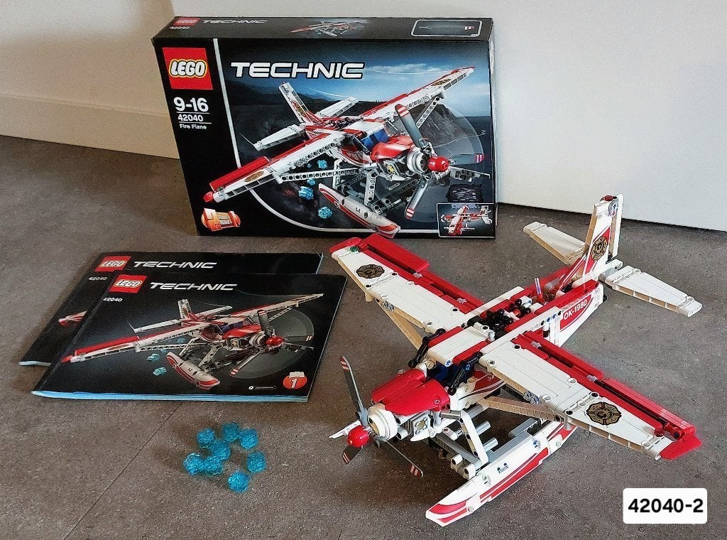 Lego Technic, Fire Plane, set 42040, Compleet, Lego, Ophalen of Verzenden, Zo goed als nieuw