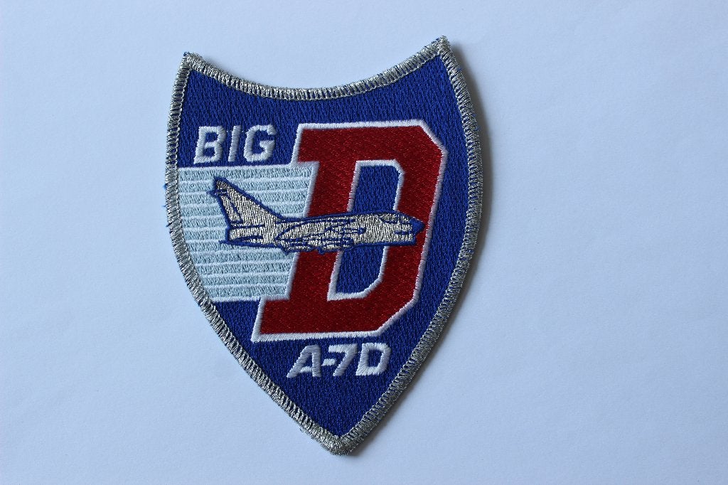 patch a-7d  big  d  usaf, Verzenden, Zo goed als nieuw, Patch, Badge of Embleem