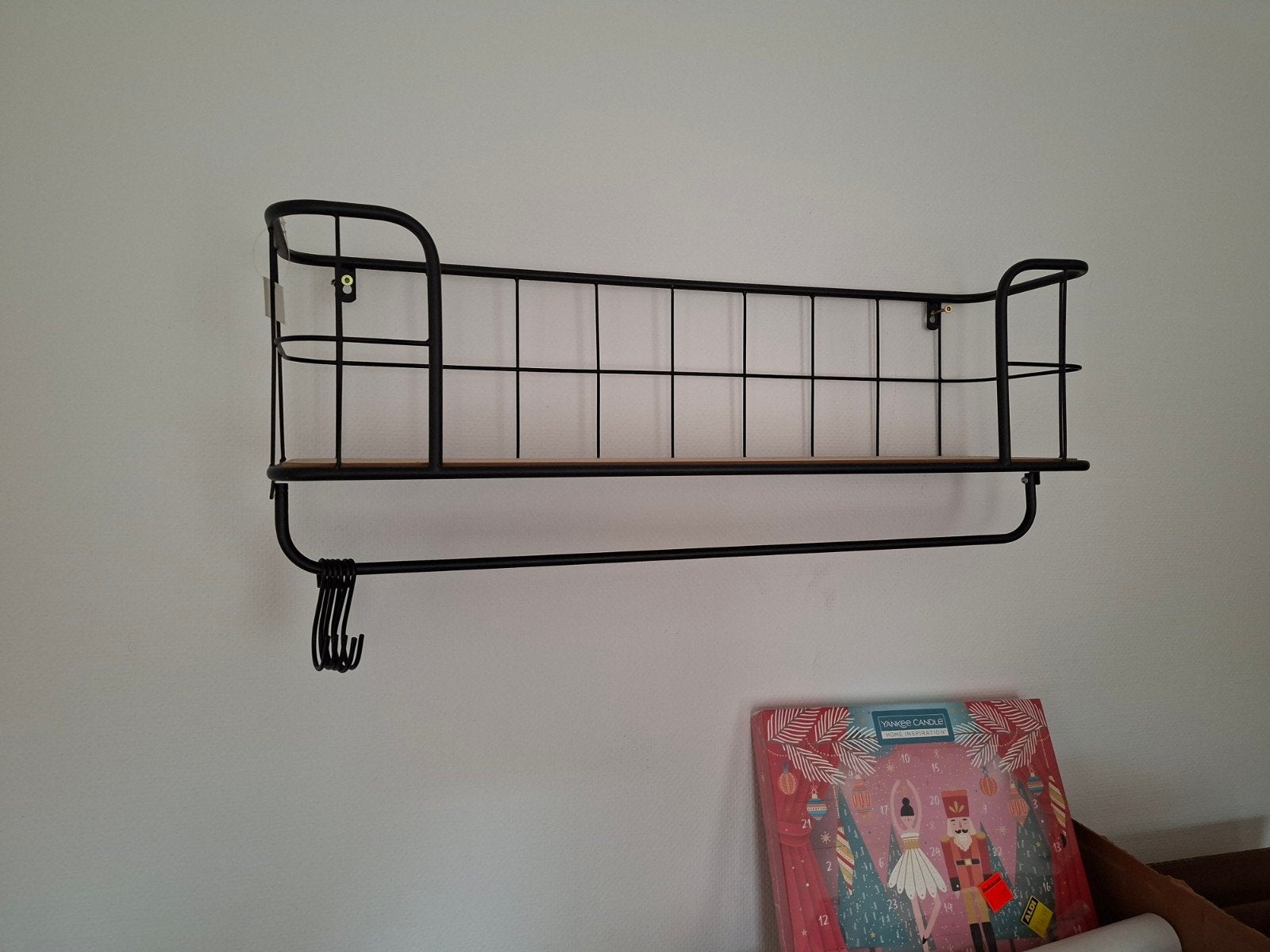 Industrieel wandrek, Huis en Inrichting, Woonaccessoires | Wandplanken en Boekenplanken, Ophalen, Zo goed als nieuw