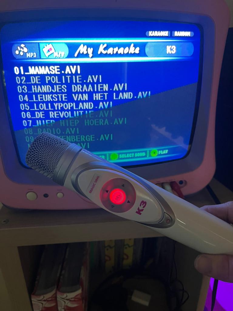 K3 karaoke, Ophalen of Verzenden, Zo goed als nieuw
