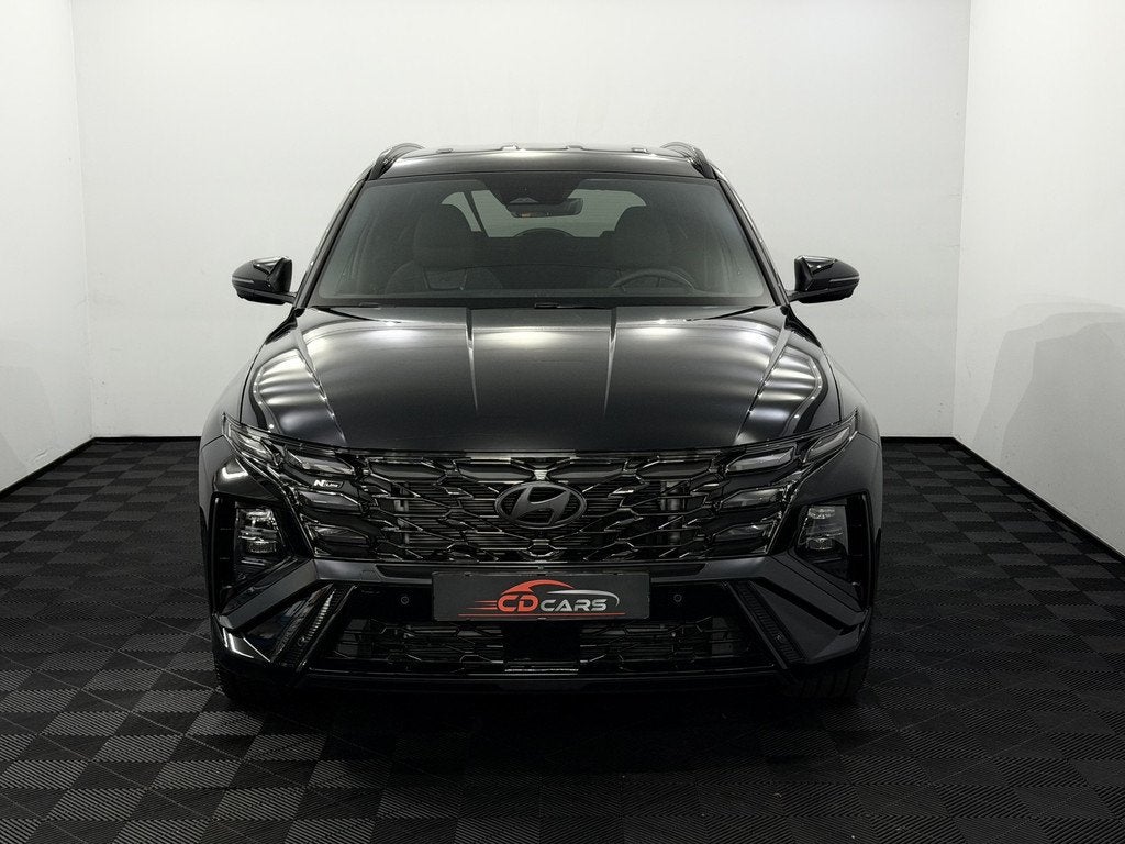 Hyundai Tucson 1.6 T-GDI PHEV N Line Sky Plug-in 360 Camera,, Auto's, Hyundai, Gebruikt, Lichtsensor, 4 cilinders, Leder en Stof