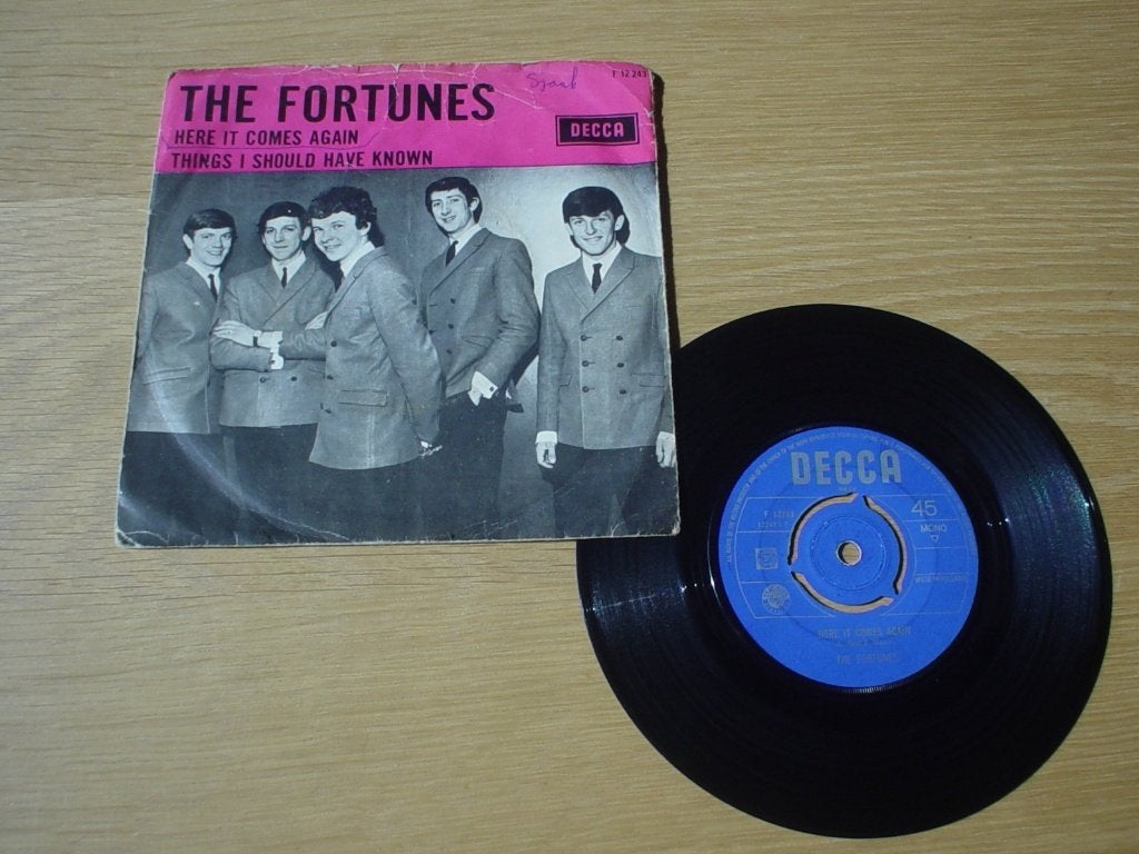 Single The Fortunes, Cd's en Dvd's, Ophalen of Verzenden, Zo goed als nieuw, 7 inch, Pop