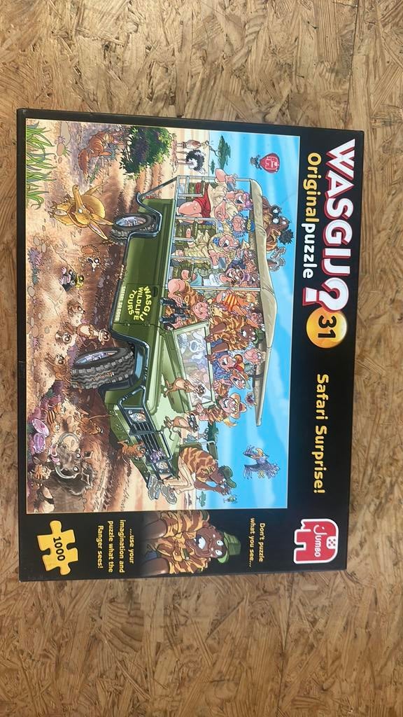 Wasgij?31, Ophalen of Verzenden, 500 t/m 1500 stukjes, Zo goed als nieuw
