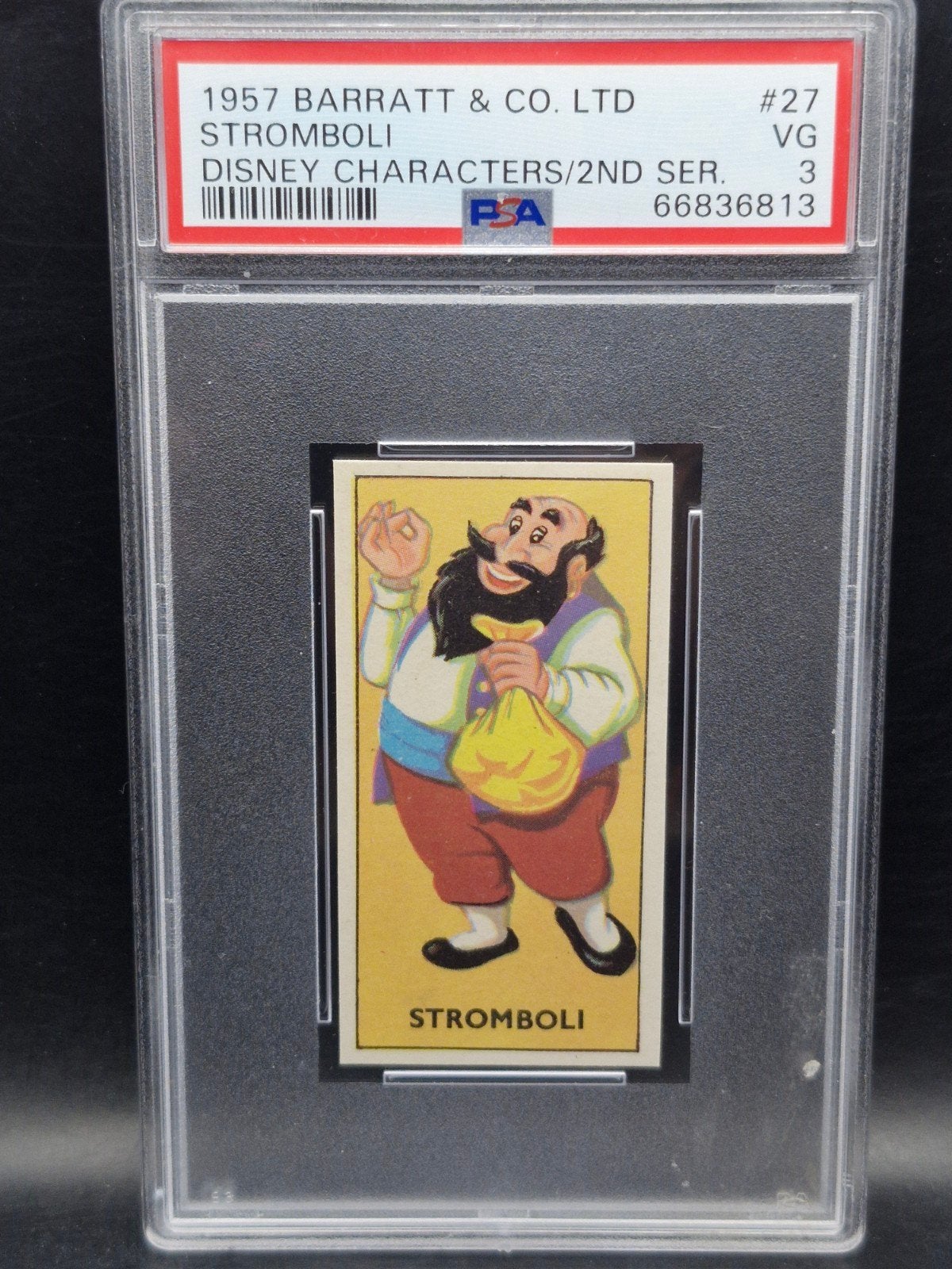 1957 stromboli Disney characters #27 PSA 3, Ophalen of Verzenden, Gebruikt