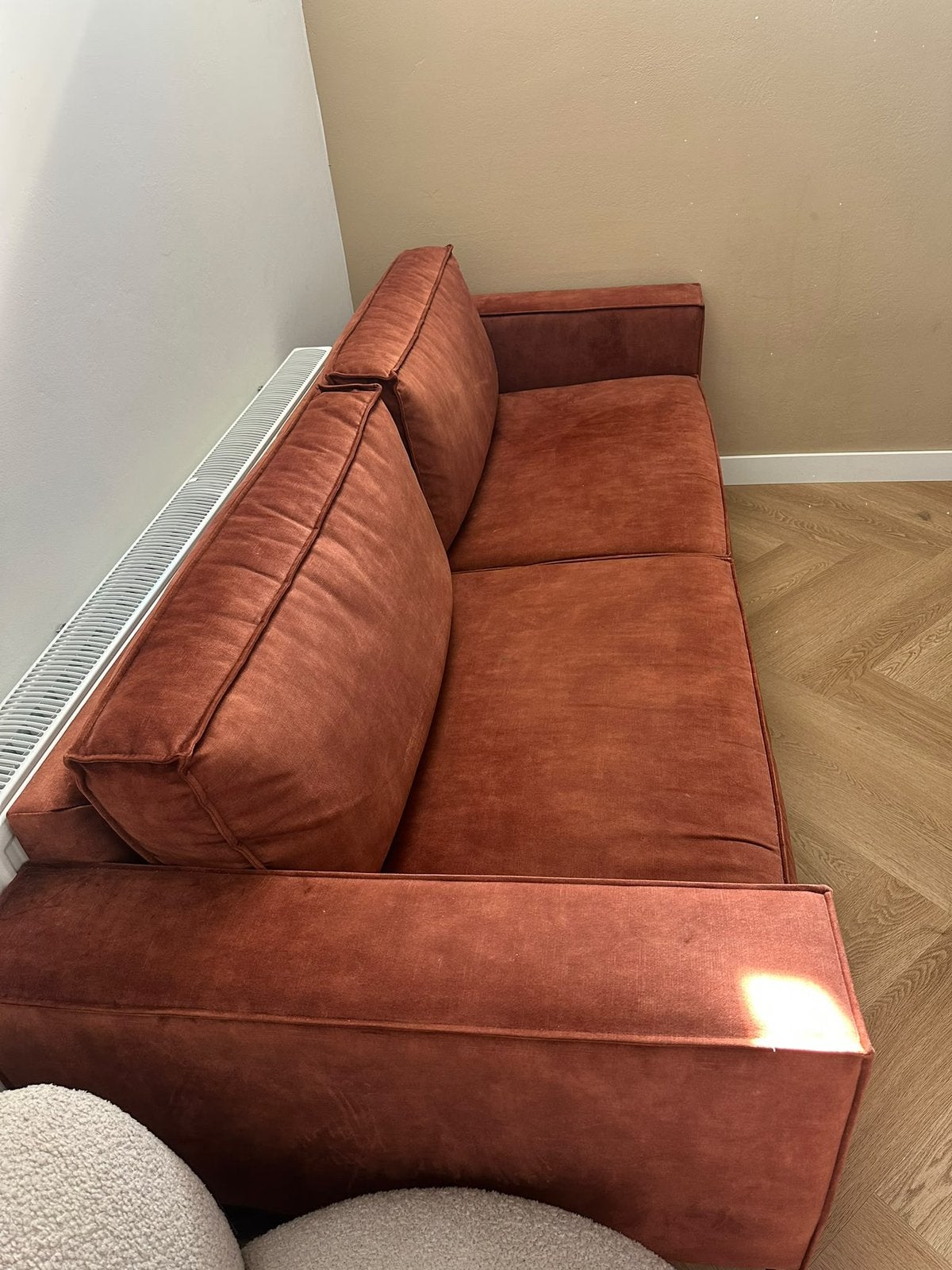 Mooie 2,5 zits bank, 75 tot 100 cm, Ophalen of Verzenden, Zo goed als nieuw, Stof