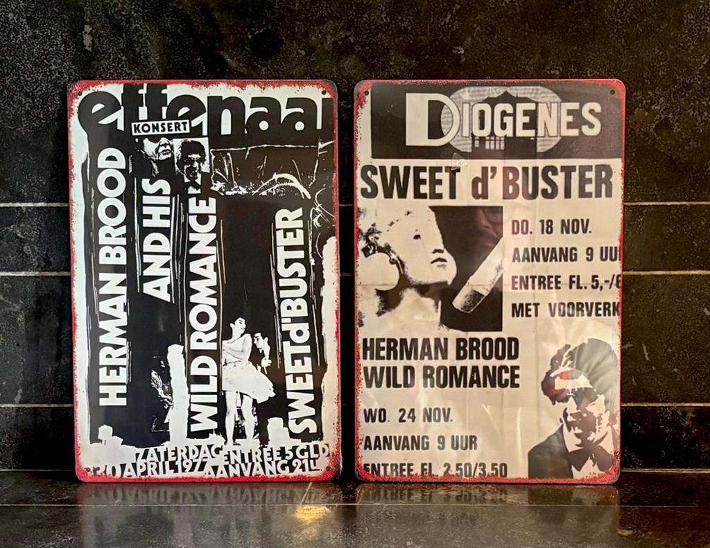 Herman Brood items, 1120 39th Street North Birmingham, Overige typen, Zo goed als nieuw, Info@metalplate.com