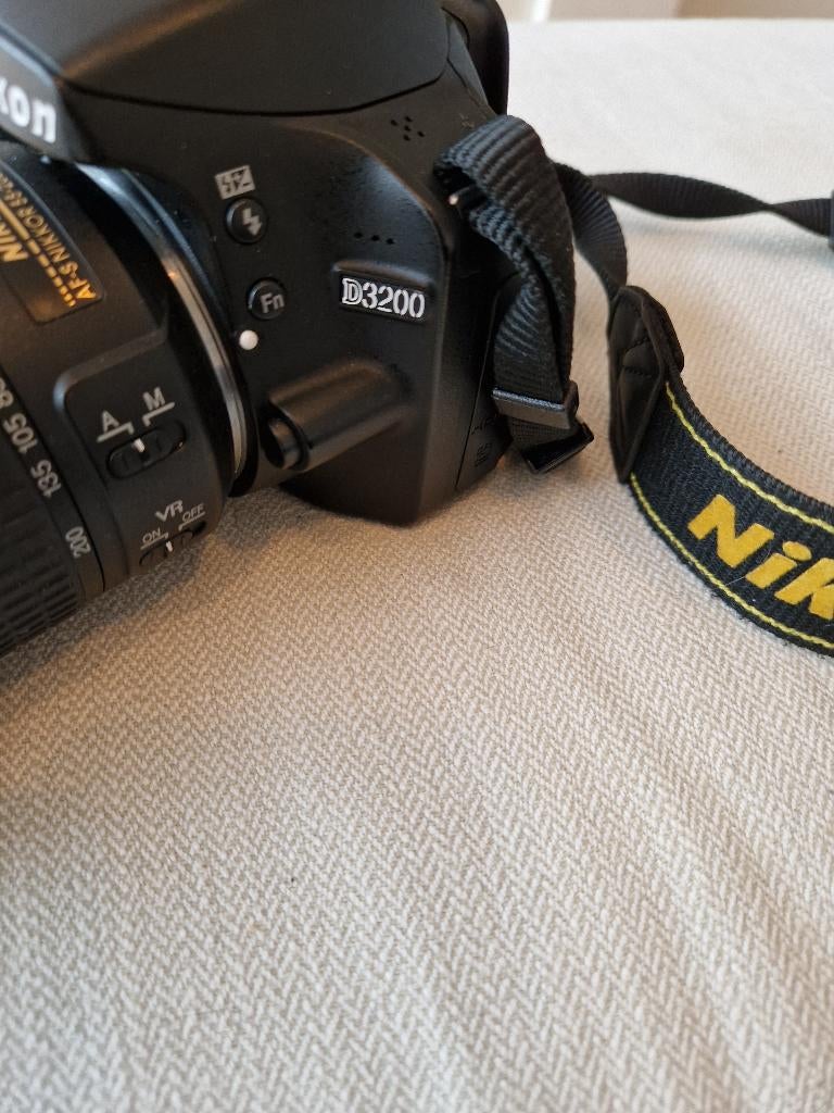 Nikon D3200 zgan complete set met alle accesoires, Ophalen, Spiegelreflex, Zo goed als nieuw, Nikon