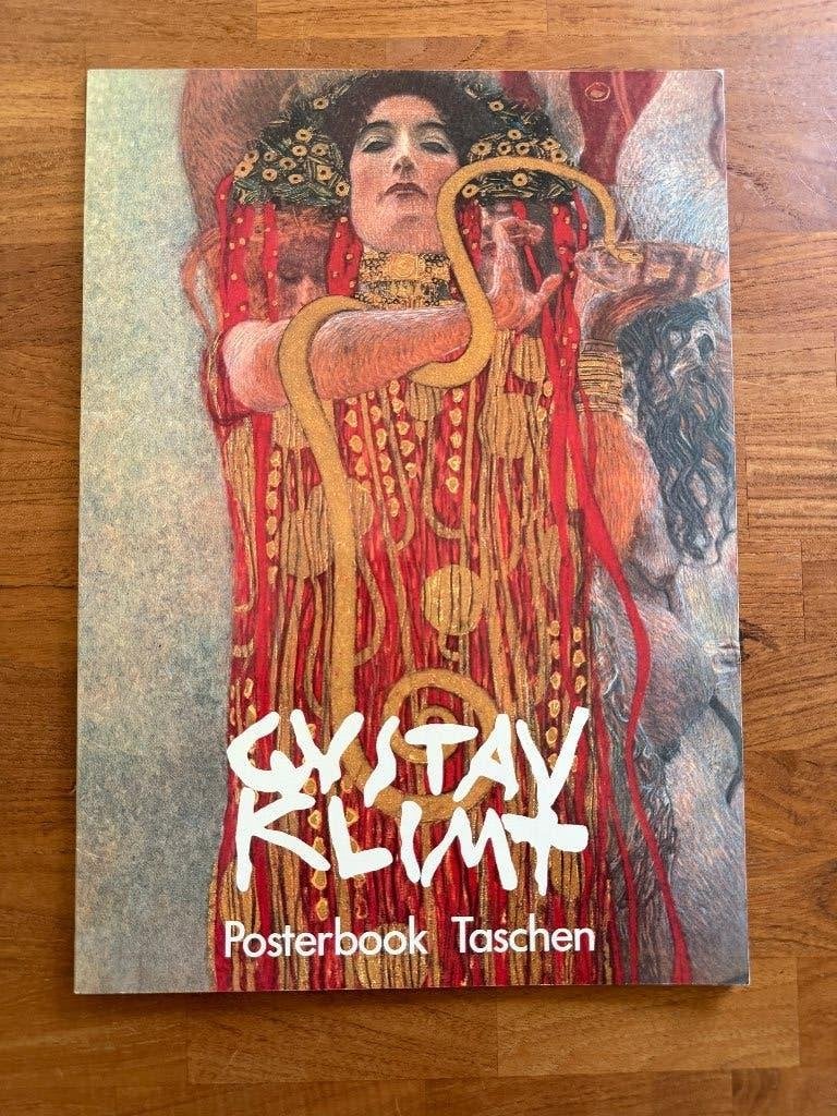 Gustav Klimt Posterbook Taschen - 3 posters 31x44 cm, Ophalen of Verzenden, Zo goed als nieuw, Schilder- en Tekenkunst