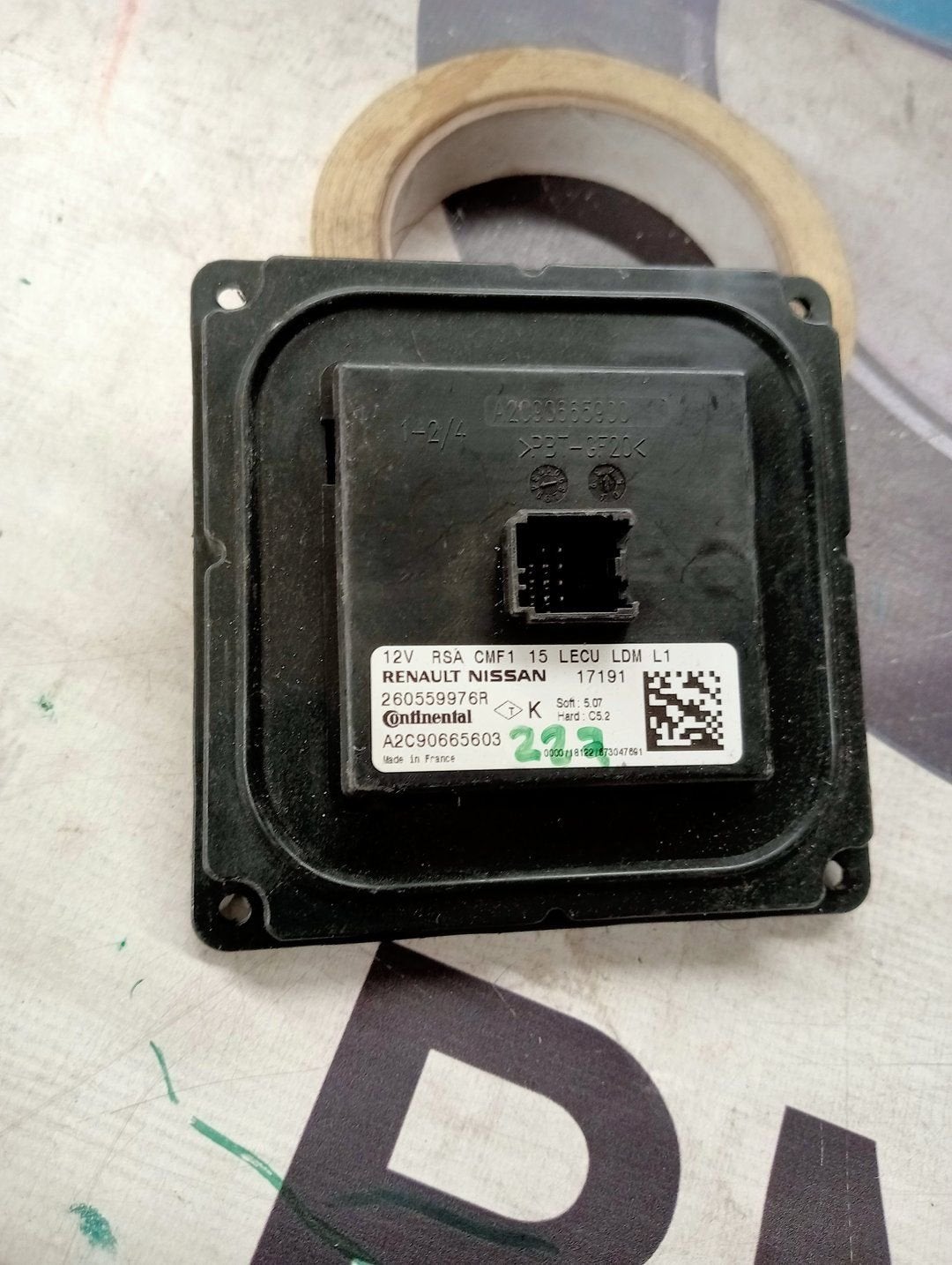 Renault Megane koplamp starter (a2c90665603), Gebruikt, -, -, Ophalen of Verzenden