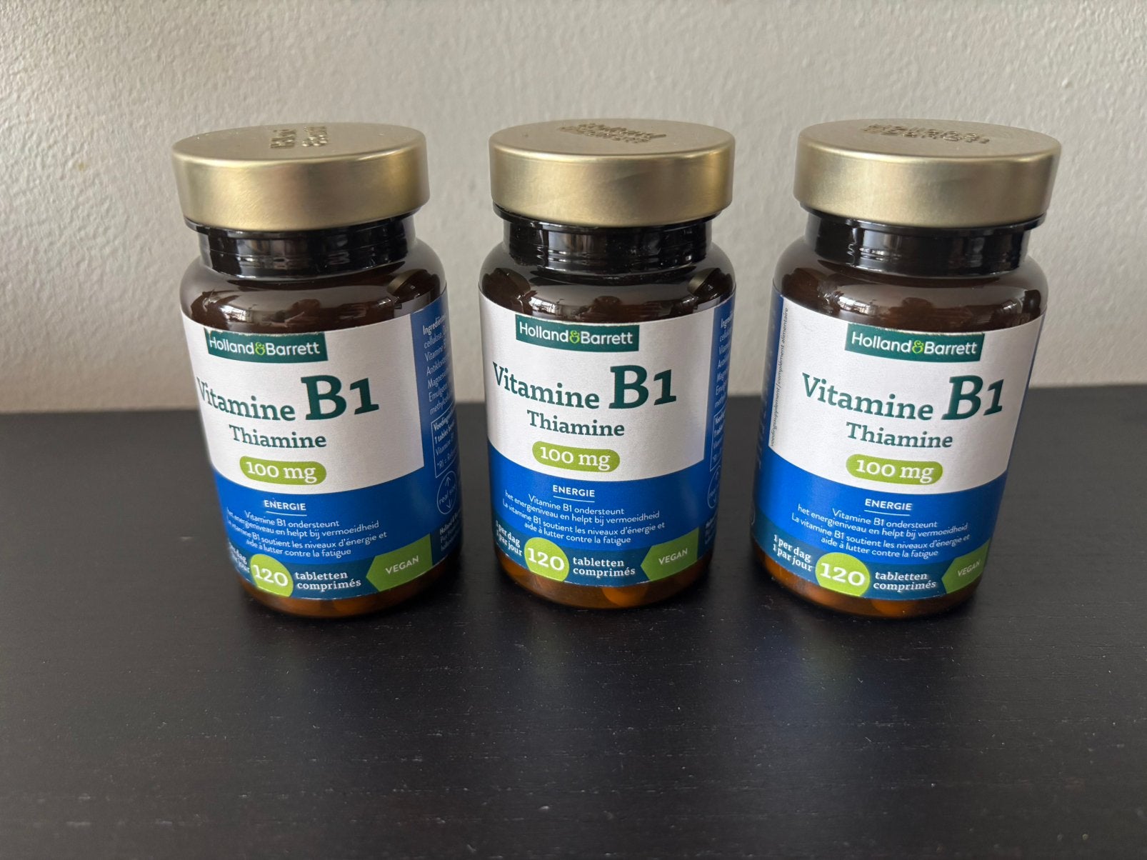 Holland & Barrett - Vitamine B1 Thiamine - 476 stuks, Ophalen of Verzenden, Nieuw, Overige typen