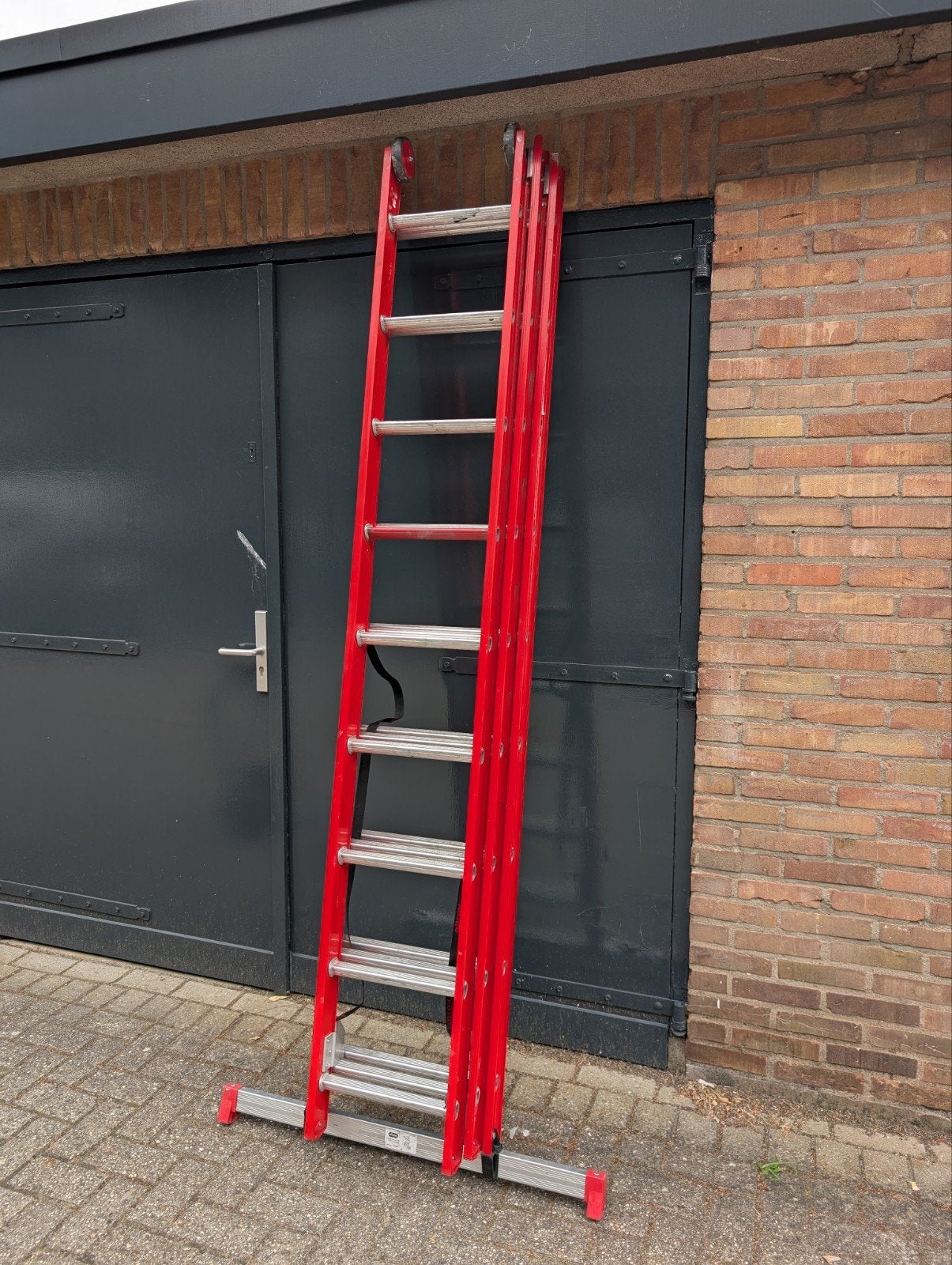 ALTREX ALL ROUND 3X9 AR 3060, REFORMLADDER, LADDER, GECOAT., Doe-het-zelf en Verbouw, Ophalen, Zo goed als nieuw, Ladder, Opvouwbaar of Inschuifbaar