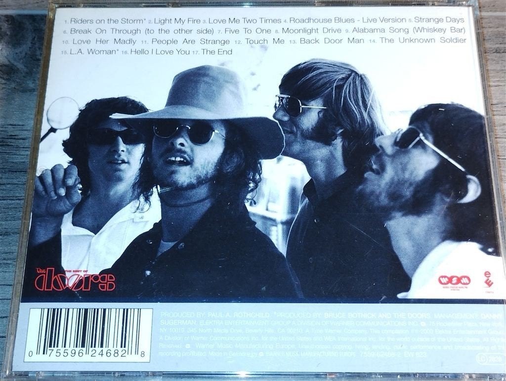 The Doors - The Best Of [Remastered], Cd's en Dvd's, Cd's | Rock, Ophalen of Verzenden, Zo goed als nieuw, Poprock