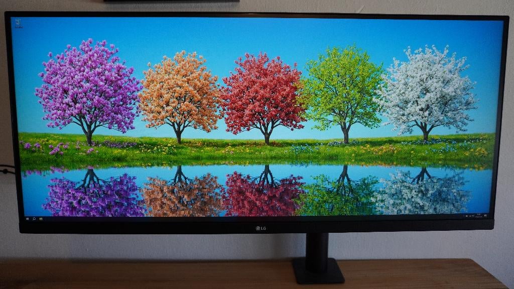 LG Ultrawide Monitor ergo 34WN780, Ophalen, IPS, Hoofdtelefoonaansluiting, Zo goed als nieuw