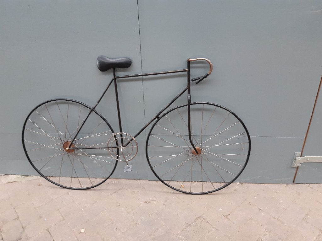 decoratie fiets zwart, Ophalen of Verzenden