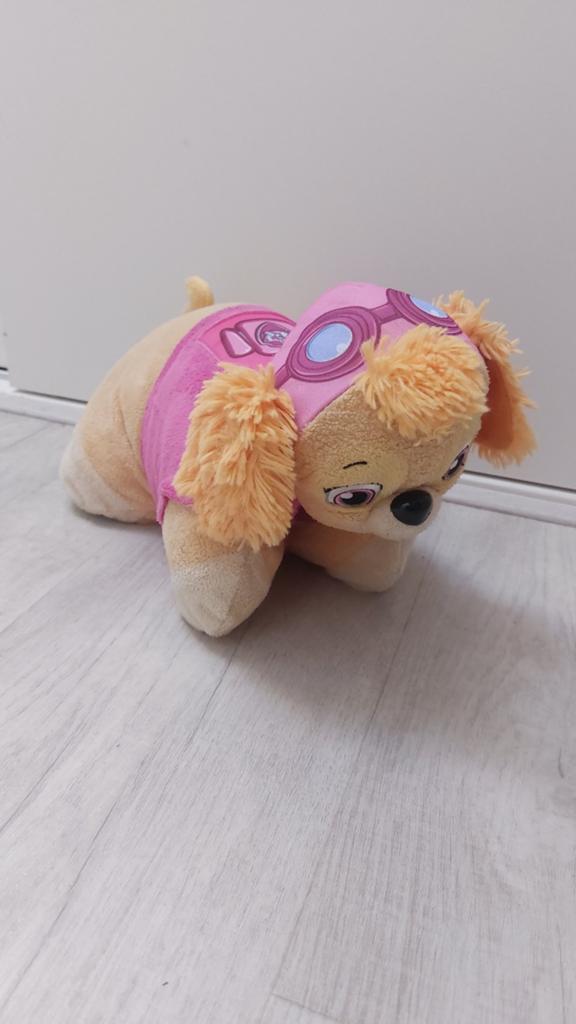 Paw Patrol Skye knuffel, Overige merken, Zo goed als nieuw, Middelgroot (20 tot 80 cm), Roze