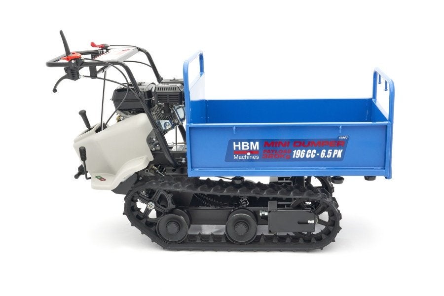 Mini dumper / KRUIWAGEN 320 Kg 196 cc 6.5 PK met kiepbak, Tuin en Terras, ., Nieuw, Ophalen of Verzenden, .