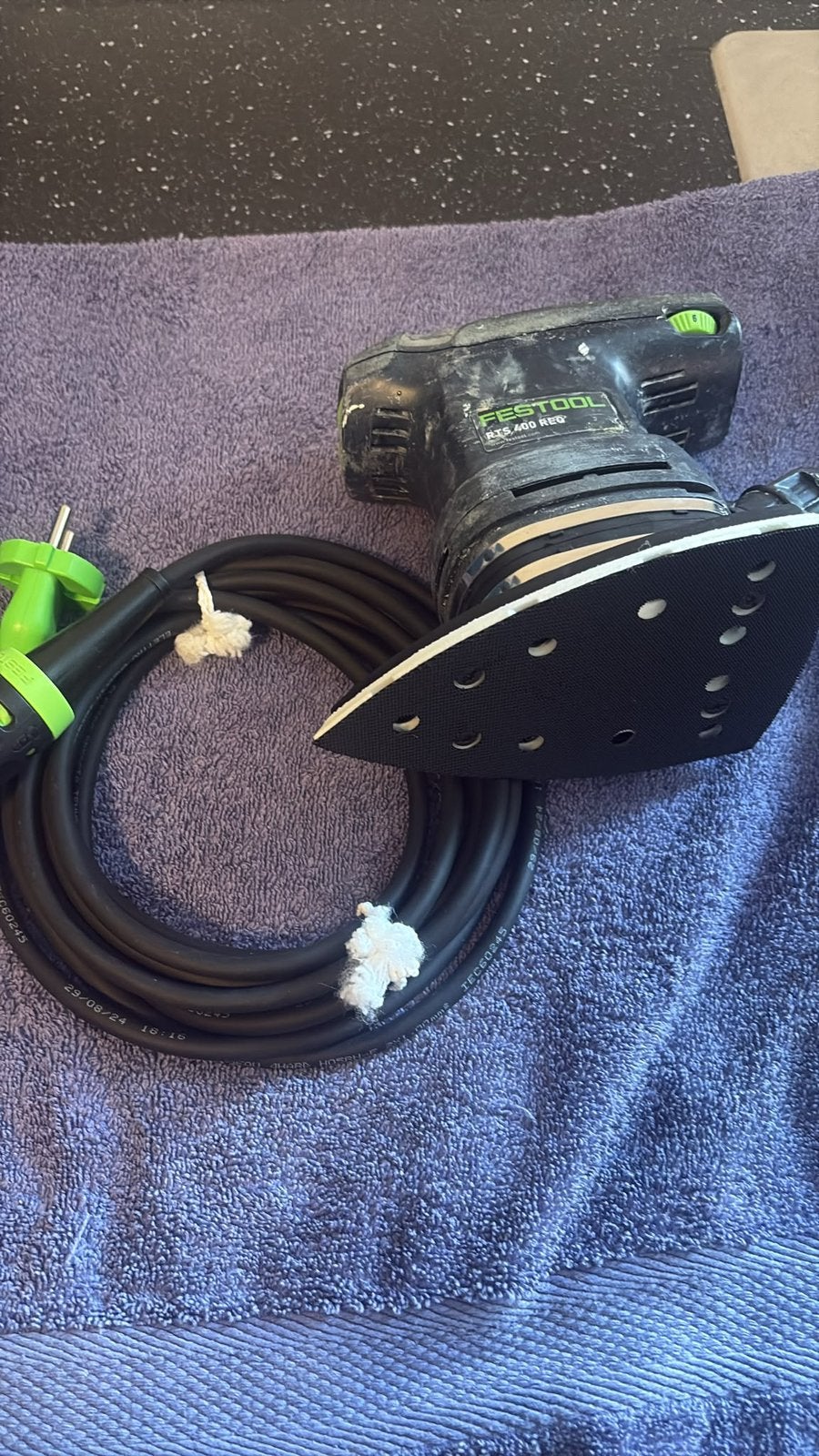 Festool RTS 400 REQ Delta-/Driehoekschuurmachine, Ophalen of Verzenden, Zo goed als nieuw, Minder dan 600 watt, Vlakschuurmachine