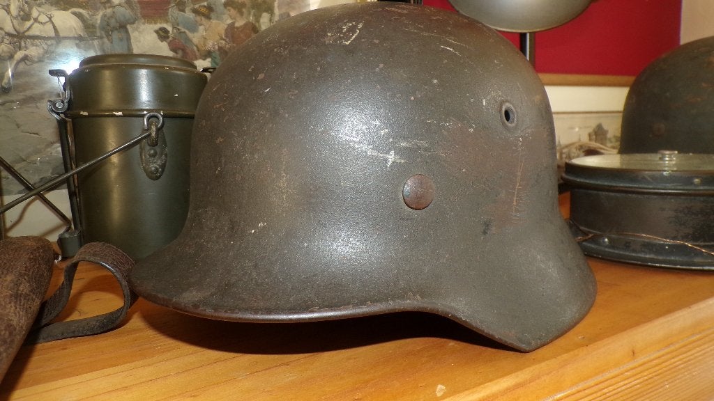 Quist 64, Verzamelen, Militaria | Tweede Wereldoorlog, Ophalen of Verzenden, Luchtmacht, Duitsland, Helm of Baret