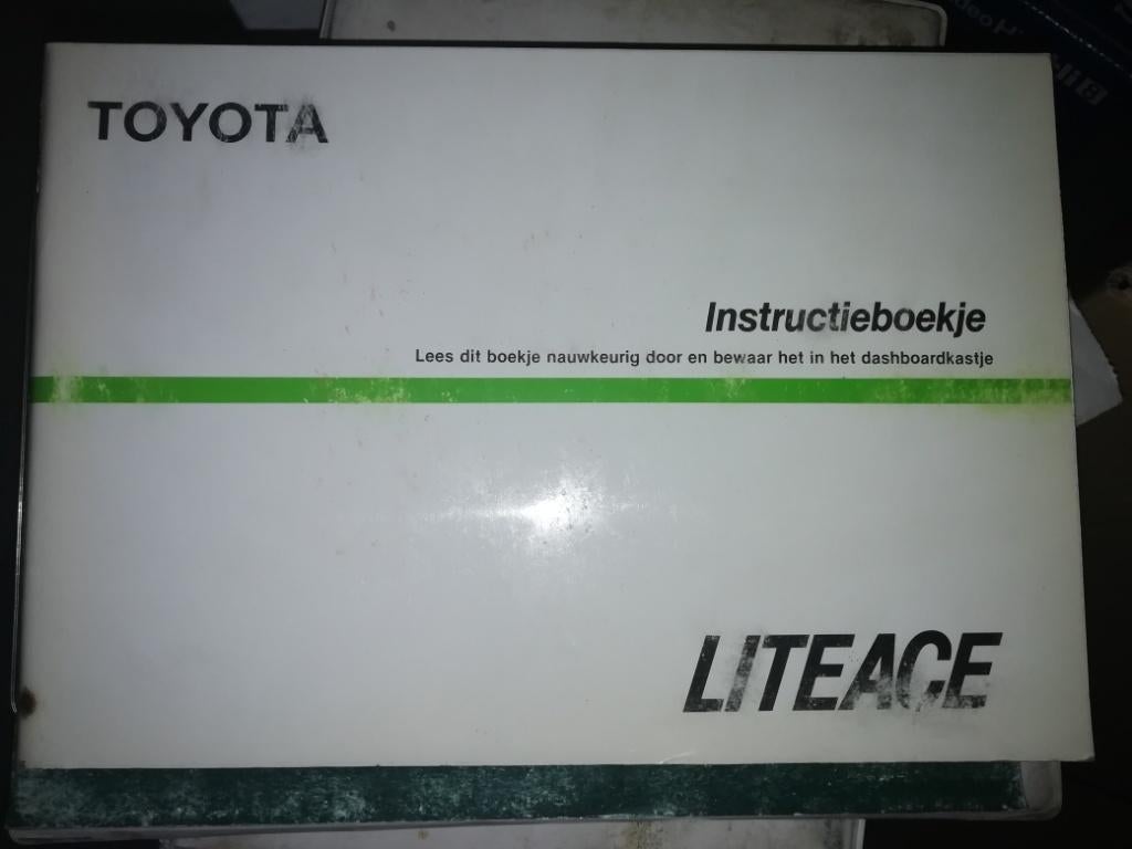 instructieboek toyota lite-ace, Ophalen of Verzenden