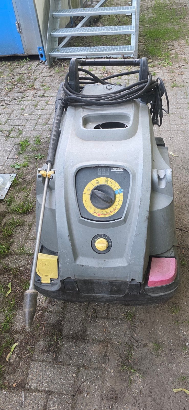 Kärcher HDS 6/14-4 C Hogedrukreiniger 230volt warmwater, Gebruikt, Kärcher, Ophalen of Verzenden, Met regelbare waterdruk