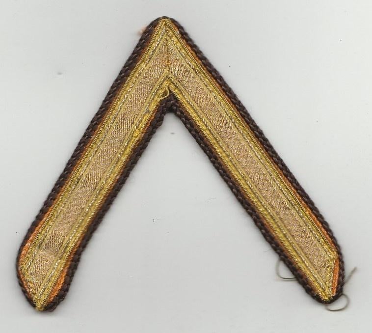 Chevron / rang / streep (F), Verzenden, Landmacht, Nederland, Embleem of Badge