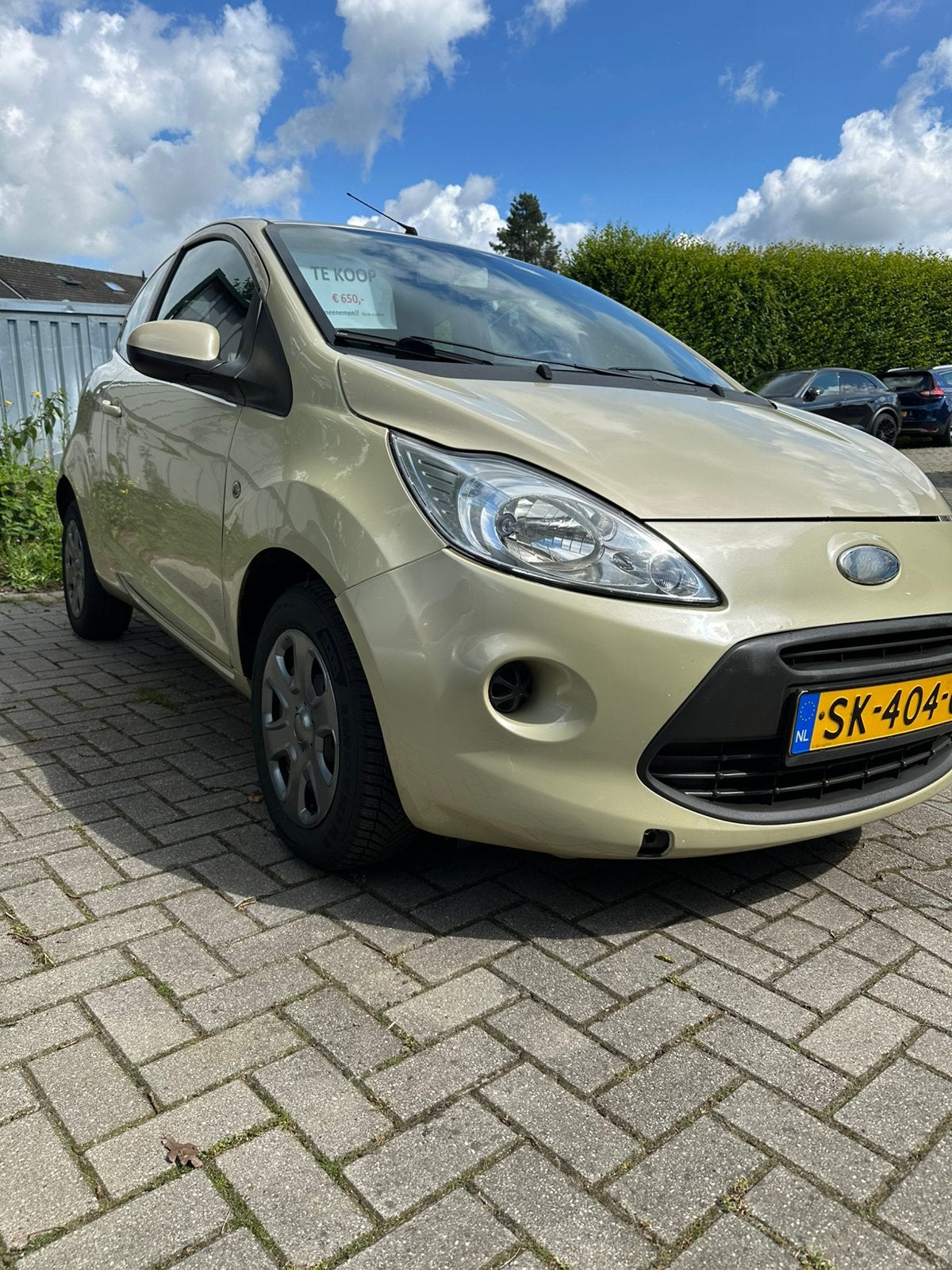 Ford Ka 1.2 51KW 2009 €649,-meeneemprijs, Auto's, Voorwielaandrijving, Stof, 4 cilinders, 4 stoelen