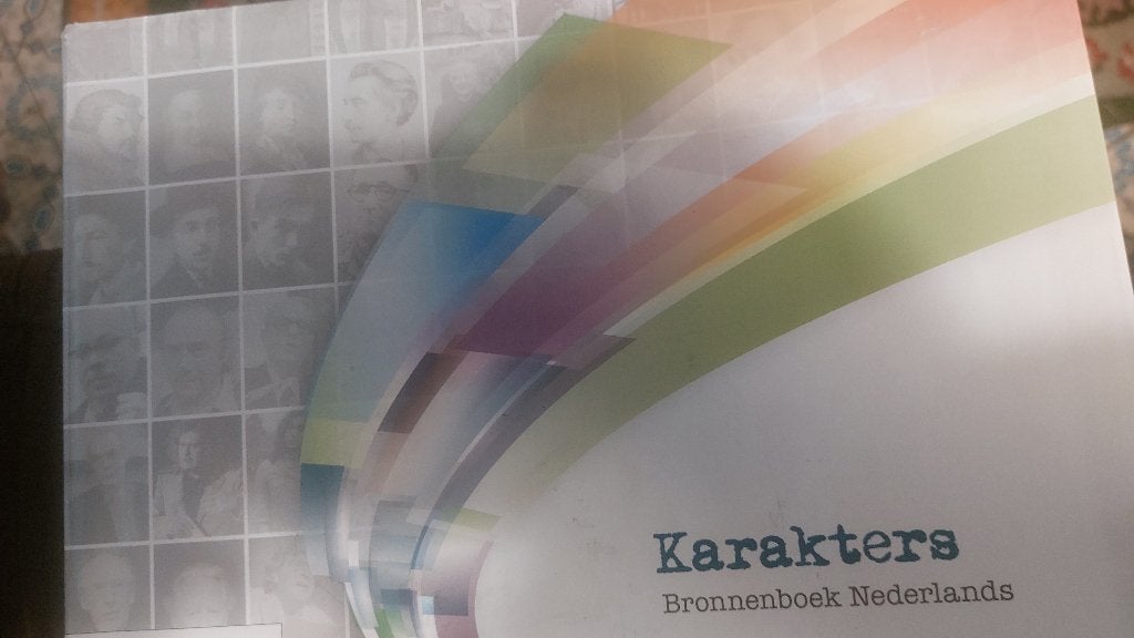 KARAKTERS            Bronnenboek Nederlands - Plantyn, Boeken, Ophalen of Verzenden, Zo goed als nieuw, België