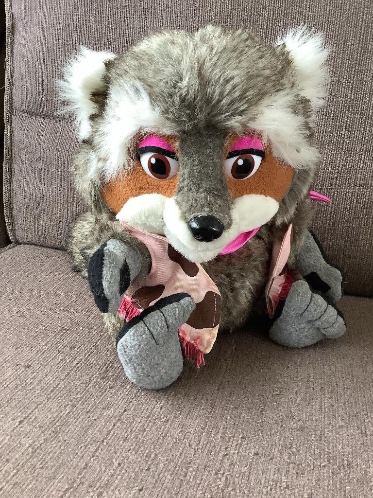 Slagharen knuffel Rosie wasbeer 27 cm 6 euro, Ophalen of Verzenden, Zo goed als nieuw, Overige typen