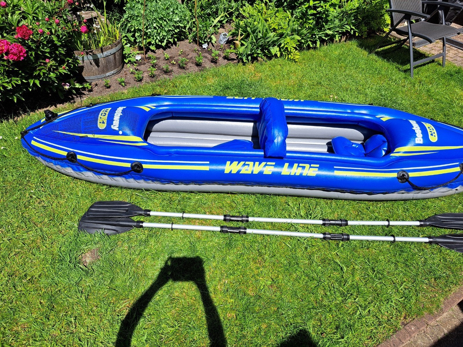 Opblaasbare kano 2 personen, Watersport en Boten, Kano's, Ophalen, Twee personen, Overige typen