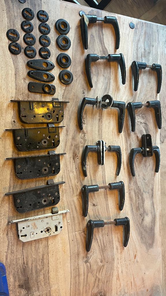 bakelieten deurbeslag, Ophalen, Gebruikt, Overige materialen, Klink of Kruk