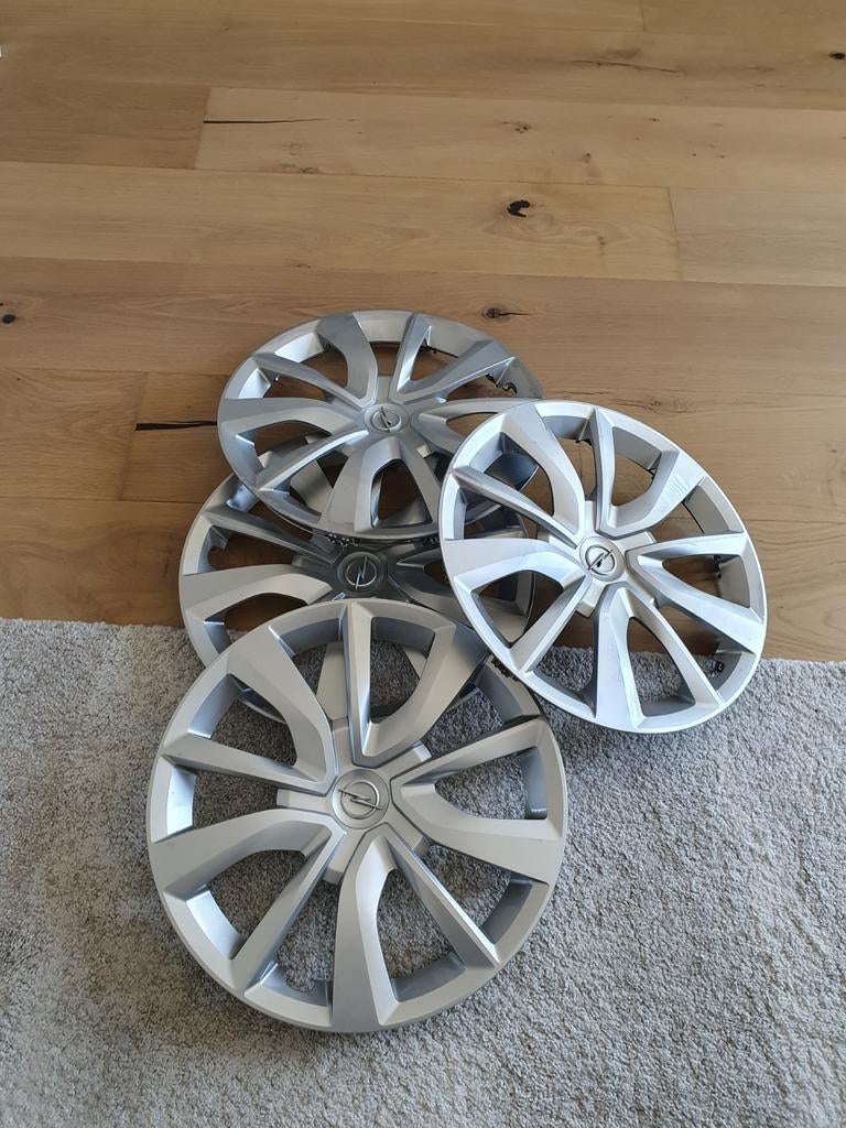 Set van 4 Opel wieldoppen16 inj., Ophalen of Verzenden, Zo goed als nieuw