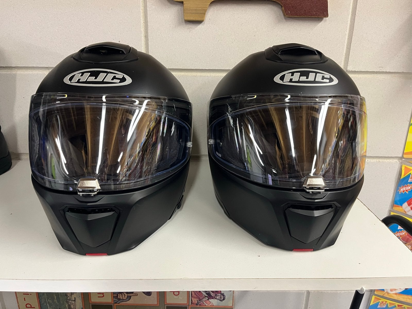 HJC RPHA 90S Systeemhelm - Mat Zwart (Maat M), Motoren, Ophalen, M, Systeemhelm, Dames